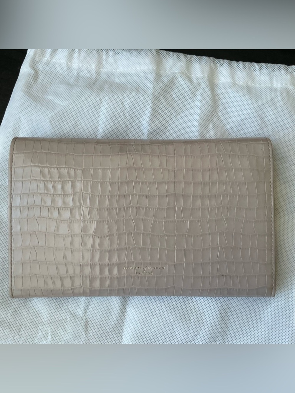 NWOT Aspinal Croc-Embossed Travel Wallet - Picture 11 of 11